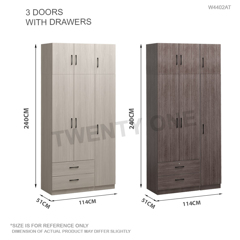 3 DOORS W4402 SIZE AT